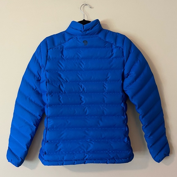 Mountain Hardwear Blue Down Puffer Jacket Women’s Size Medium - Picture 3 of 8